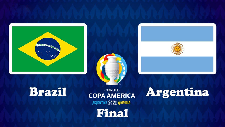 Trận chung kết Copa America 2021 Brazil vs Argentina ai kèo trên, chấp mấy trái? - Ảnh 1