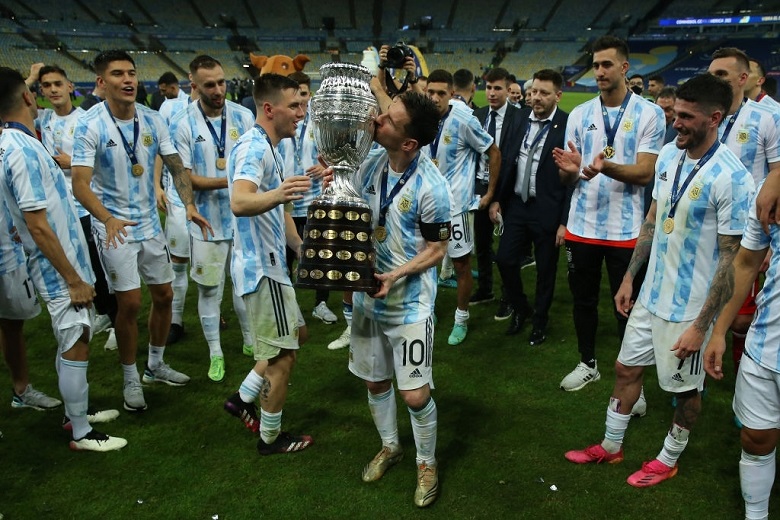Messi giành Vua phá lưới Copa America 2021 - Ảnh 1