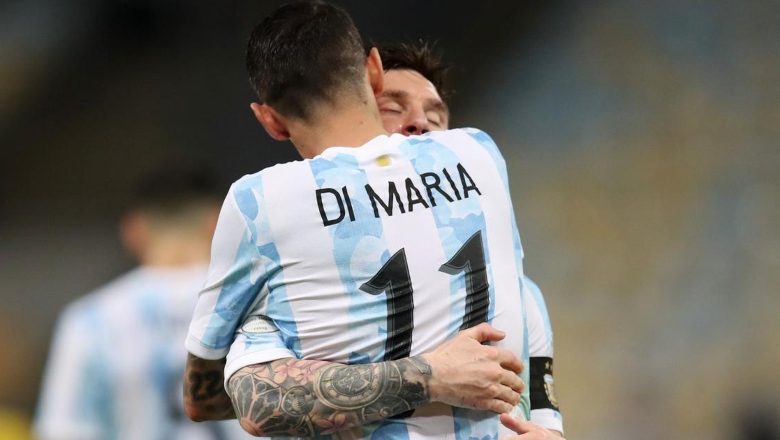 Sau 13 năm, Di Maria lại cứu rỗi cơn khát danh hiệu của Messi - Ảnh 1