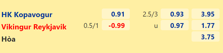 Nhận định, dự đoán Kopavogur vs Vikingur Reykjavik, 2h15 ngày 14/7: Nối dài mạch thắng - Ảnh 2