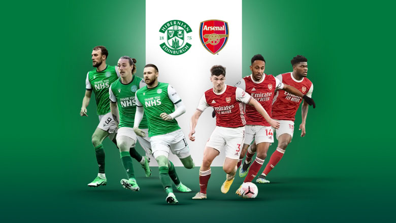 Link xem trực tiếp bóng đá Hibernian vs Arsenal, 00h00 ngày 14/7 - Ảnh 1