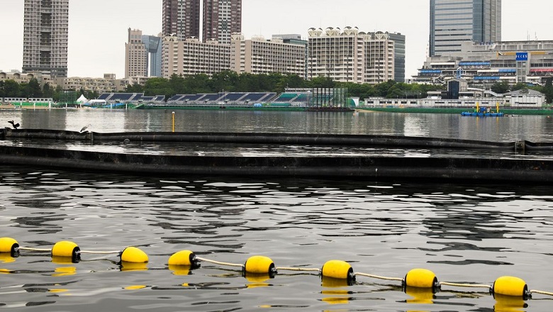 Địa điểm bơi lội ngoài trời ở Olympic Tokyo 2021 bị chê bốc mùi, không thể thi đấu - Ảnh 1