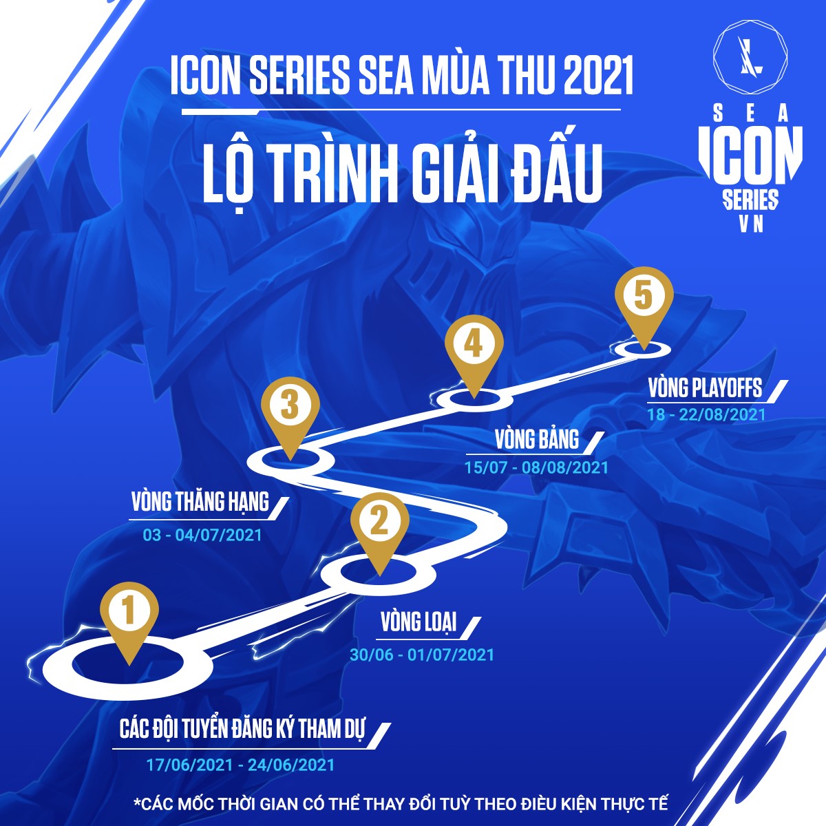 Icon Series SEA mùa Thu 2021 khu vực Việt Nam ấn định ngày khởi tranh - Ảnh 2