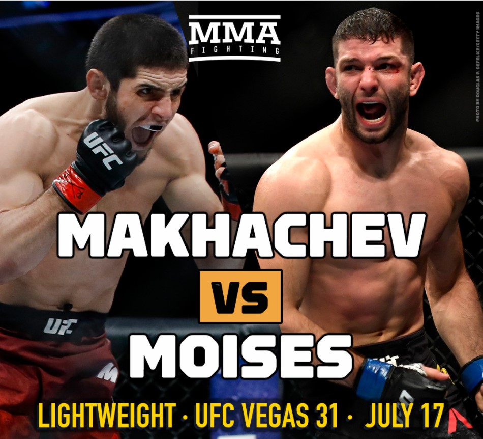 Lịch thi đấu UFC Vegas 31: Islam Makhachev vs. Thiago Moises - Ảnh 2