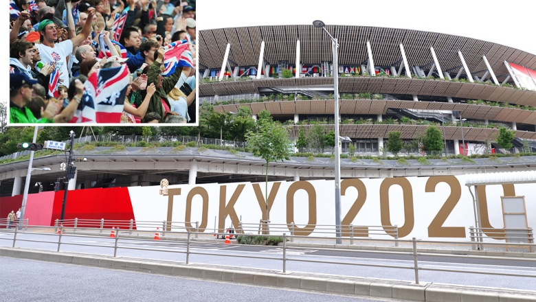 Học theo Ngoại hạng Anh, Olympic Tokyo 2021 dùng loa phát thanh giả tiếng CĐV - Ảnh 1