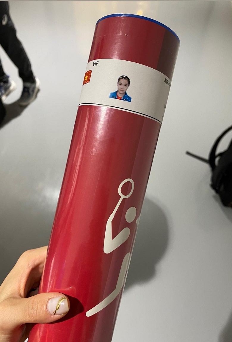 Cầu lông Olympic Tokyo 2021: VĐV được phát ống cầu riêng có tên và hình chính chủ - Ảnh 2