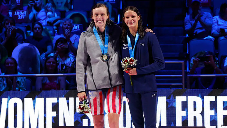 Katie Grimes, thần đồng bơi lội 15 tuổi của Mỹ tham dự Olympic Tokyo 2021 là ai? - Ảnh 1