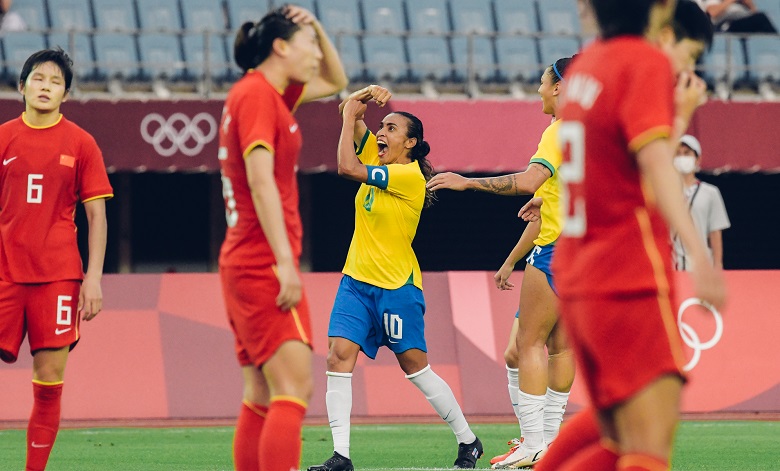 Kết quả bóng đá nữ Olympic Tokyo 2021: Brazil vùi dập Trung Quốc với tỉ số 5-0 - Ảnh 2