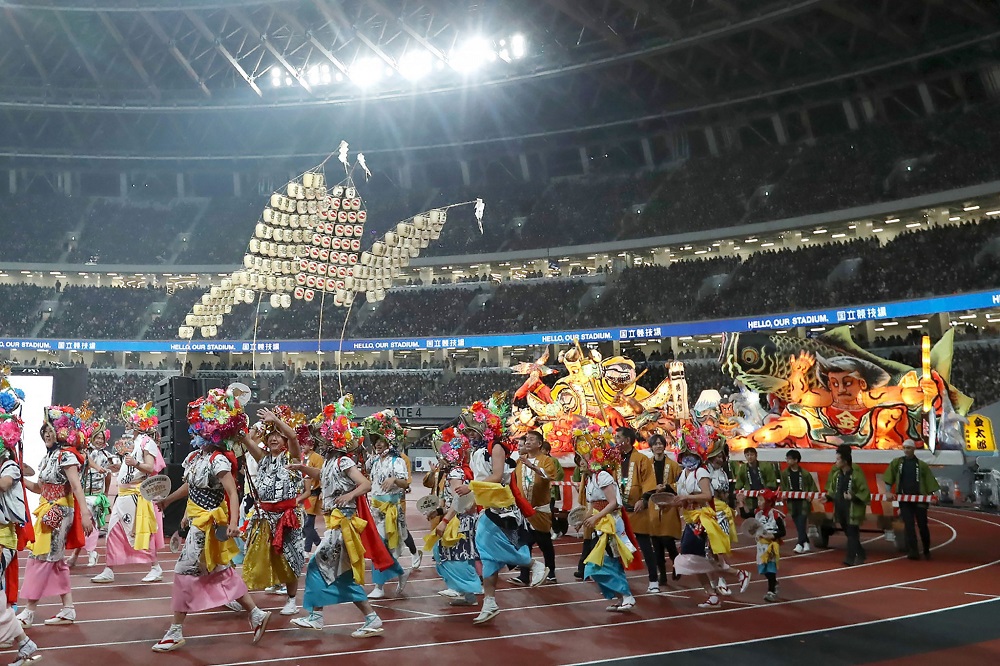 Những nhân vật xuất hiện trong lễ khai mạc Olympic Tokyo: Mario, Hello Kitty, Doraemon và Tsubasa - Ảnh 2