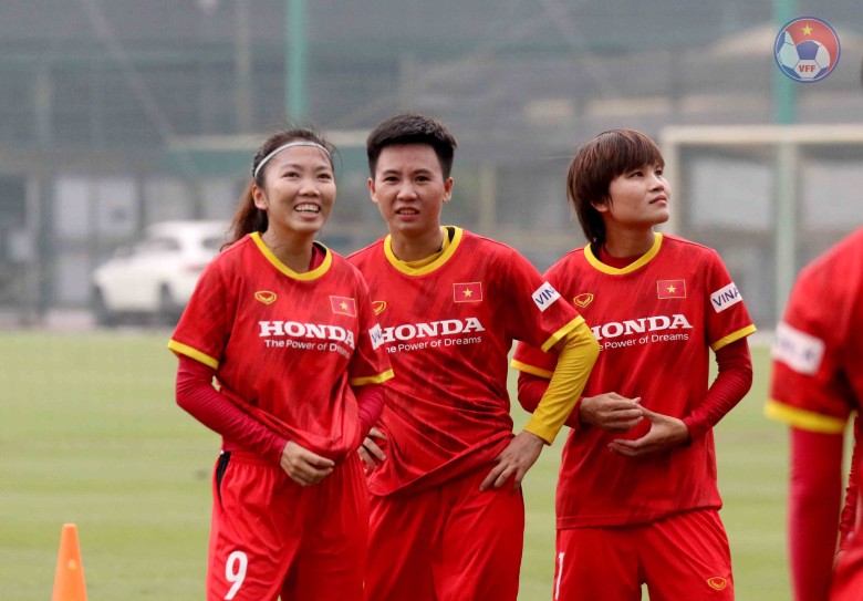 Hội đủ quân số, ĐT nữ Việt Nam tăng tốc hướng đến VL Asian Cup 2022 - Ảnh 1