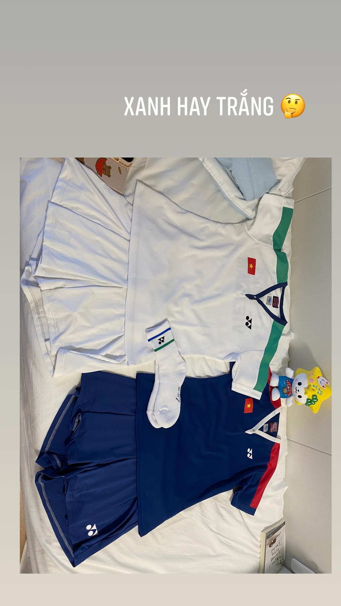 Thùy Linh đổi màu áo trước giờ ra sân ở Olympic Tokyo 2021 - Ảnh 2
