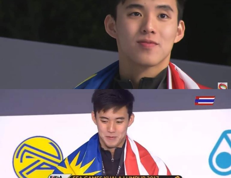 Olympic Tokyo 2021: VĐV Bơi lội Malaysia đốn tim người hâm mộ nhờ gương mặt 'búng ra sữa' - Ảnh 2