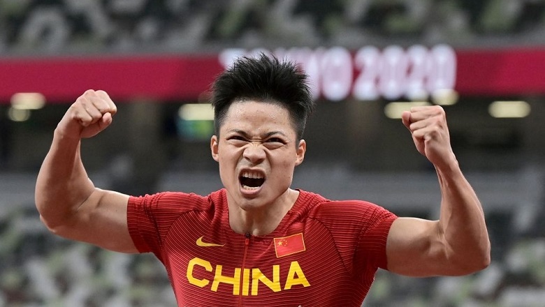 Điền kinh Olympic Tokyo 2021: VĐV Trung Quốc 'vô đối' ở bán kết 100m nam, xác lập kỷ lục châu Á - Ảnh 2