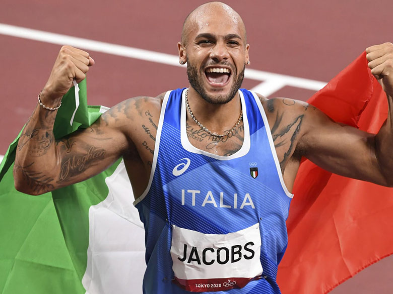 Olympic Tokyo 2021: Marcell Jacobs, nhà vô địch 100m người Ý gốc Mỹ suýt trở thành cầu thủ bóng rổ - Ảnh 2