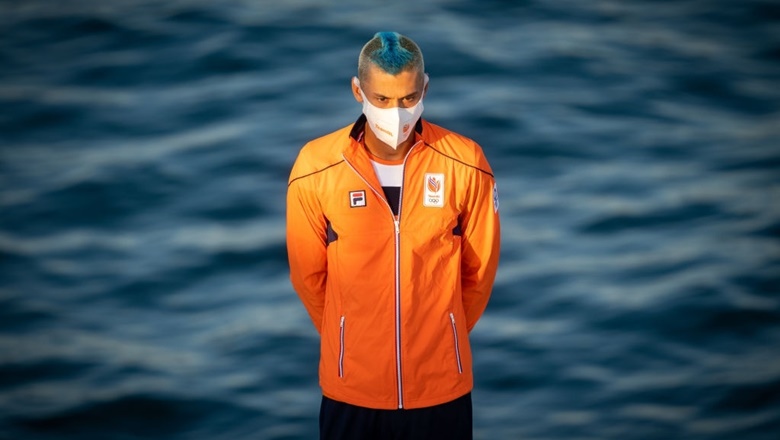 Olympic Tokyo 2021: Mê tín, VĐV Hà Lan thiết kế mái đầu theo phong cách thần linh - Ảnh 1