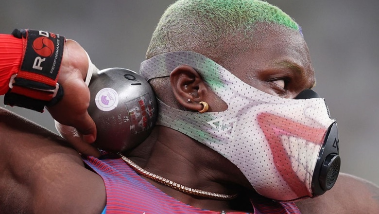 Olympic Tokyo 2021: VĐV Đẩy tạ gây sốt với loạt tạo hình Joker, Hulk - Ảnh 1