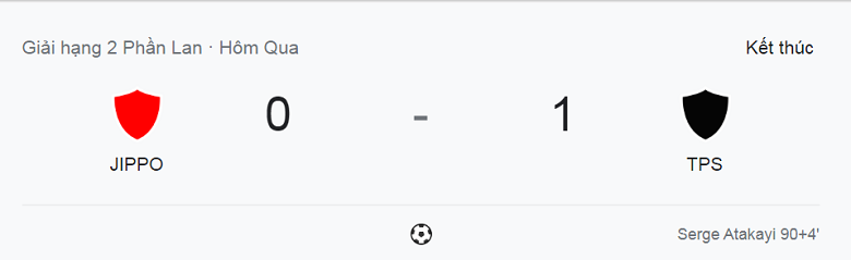 Link xem trực tiếp bóng đá JIPPO vs TPS Turku, 22h30 ngày 3/8 - Ảnh 2