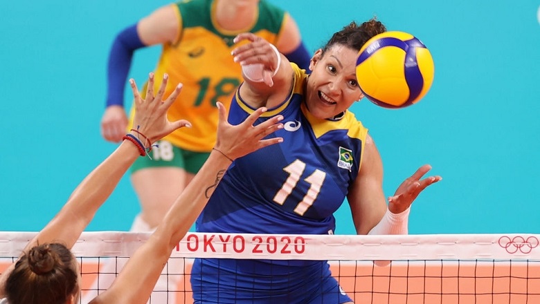 Bóng chuyền Olympic Tokyo 2021: Chủ công số 1 Brazil bị gạch tên ở bán kết vì doping - Ảnh 1