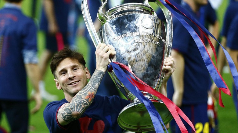 Chiêm ngưỡng bộ sưu tập danh hiệu đồ sộ của Messi trong 17 năm khoác áo Barcelona - Ảnh 1