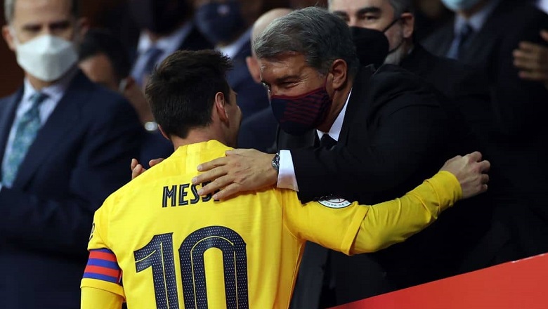 Chủ tịch Joan Laporta: ‘Đàm phán với Messi đã kết thúc, đừng mơ về việc cậu ấy ở lại Barca’ - Ảnh 1
