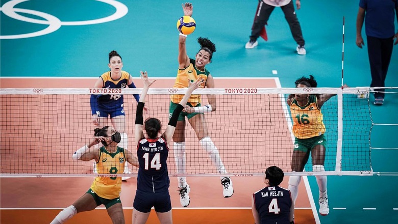 Link xem trực tiếp bóng chuyền nữ Hàn Quốc vs Brazil, bán kết Olympic Tokyo 2021 19h ngày 6/8 - Ảnh 1