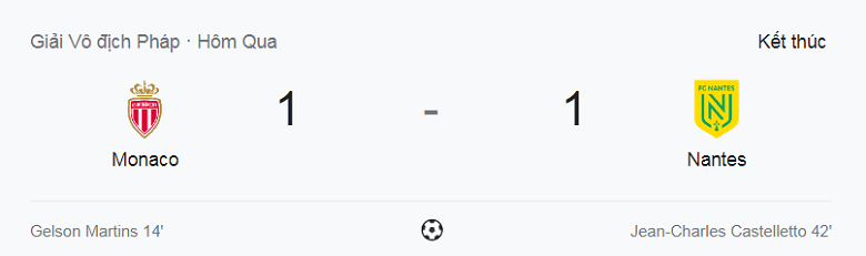 Link xem trực tiếp bóng đá Monaco vs Nantes, 2h00 ngày 7/8 - Ảnh 2