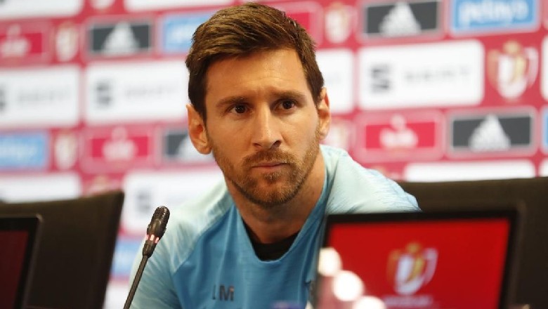 Trực tiếp buổi họp báo của Messi ở PSG - Ảnh 1