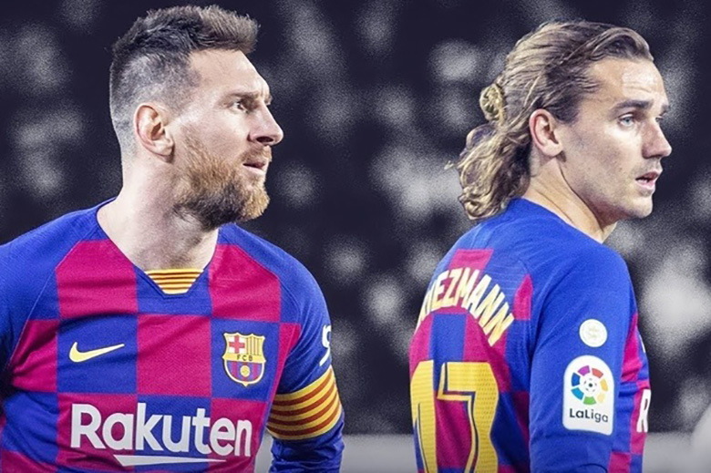 Antoine Griezmann 'dứt tình' phũ phàng với Messi trên mạng xã hội - Ảnh 1