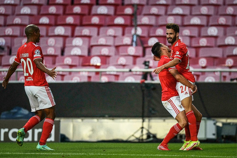 Kết quả vòng loại cúp C1, C2, C3 châu Âu 2021/22: Benfica, Shakhtar giành lợi thế - Ảnh 1