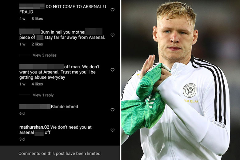 Bị fan chửi bới thậm tệ, mục tiêu 25 triệu bảng của Arsenal phải khoá bình luận Instagram - Ảnh 2