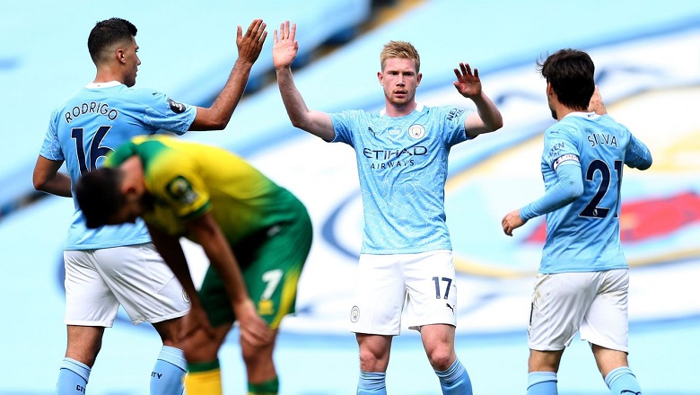 Dự đoán tỉ số kết quả Man City vs Norwich, 21h00 ngày 21/8 - Ảnh 1