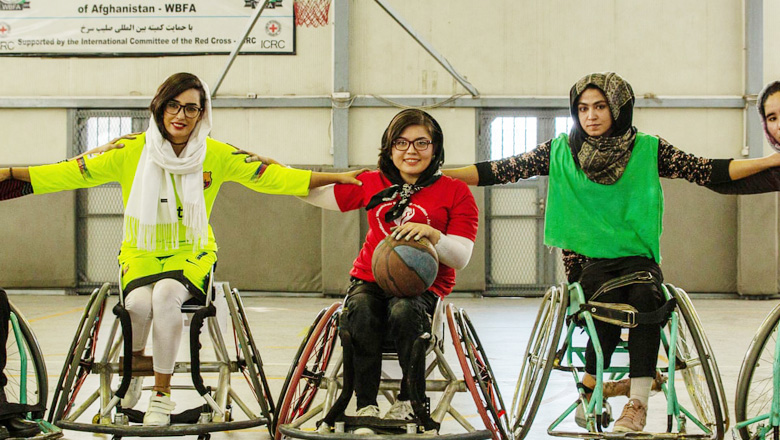 ĐT bóng rổ Paralympic của Afghanistan tị nạn ở Tây Ban Nha - Ảnh 1