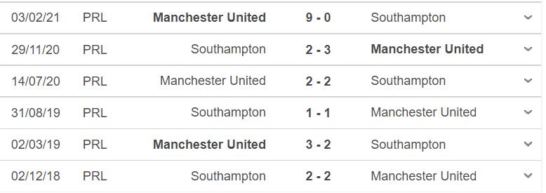 Thành tích, lịch sử đối đầu Southampton vs MU, 20h00 ngày 22/8 - Ảnh 3