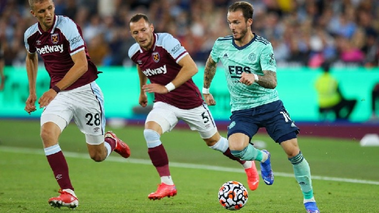 Video bàn thắng West Ham vs Leicester: Bầy sói thảm bại, chủ nhà lên đỉnh bảng xếp hạng - Ảnh 1