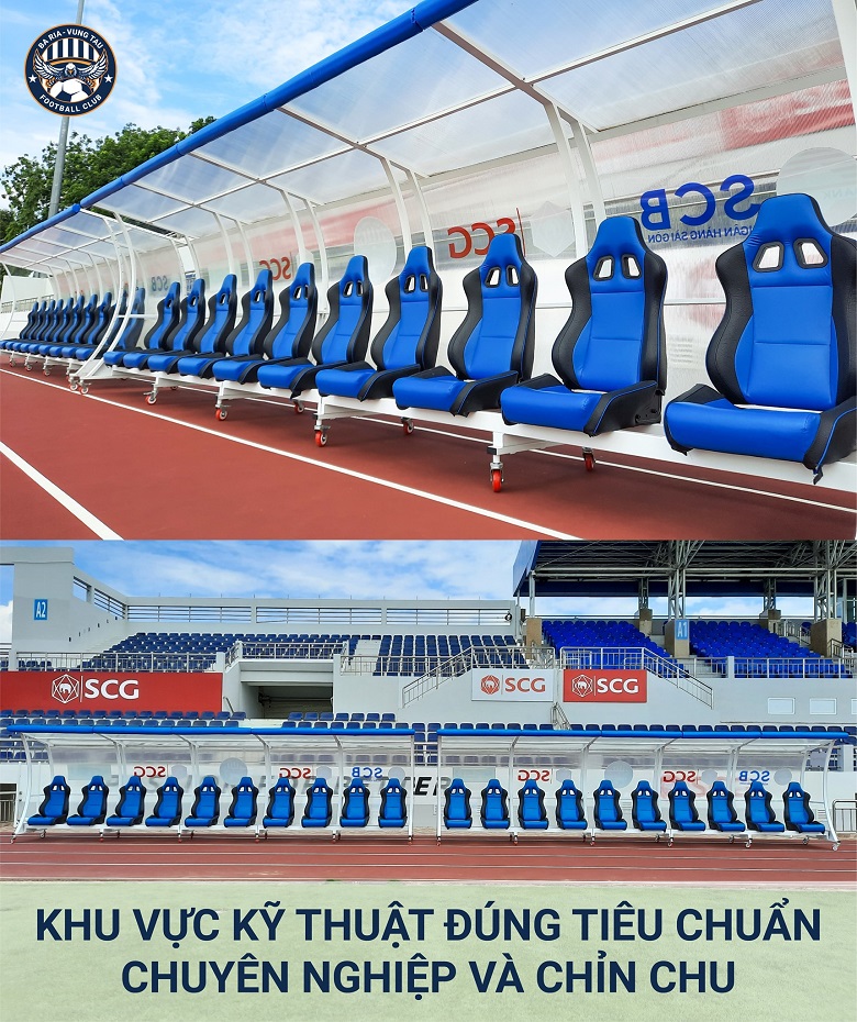 CLB Bà Rịa Vũng Tàu nâng cấp SVĐ chuẩn quốc tế, 'xịn' hơn cả sân đấu V.League - Ảnh 10