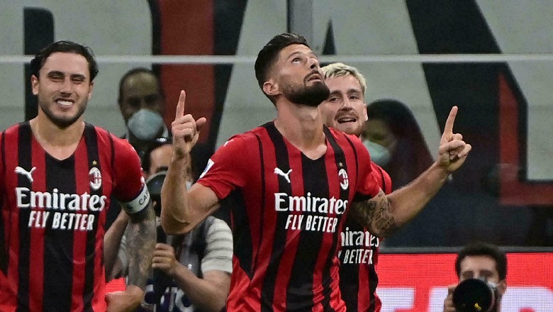 Video AC Milan vs Cagliari: Giroud lập cú đúp, Rossoneri kết liễu đối thủ ngay trong hiệp một - Ảnh 2