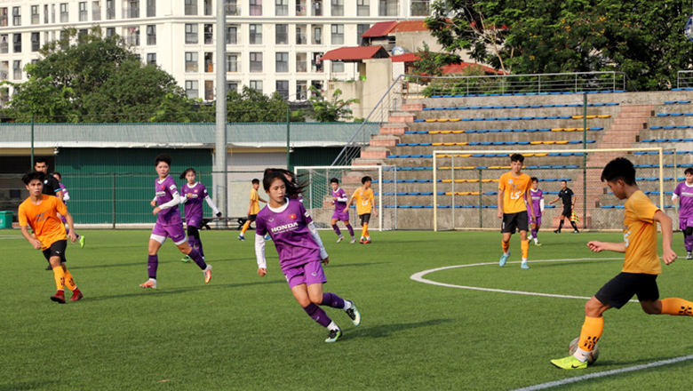ĐT nữ Việt Nam tiếp tục ghi bàn vào lưới U15 Futsal Thái Sơn Bắc - Ảnh 1