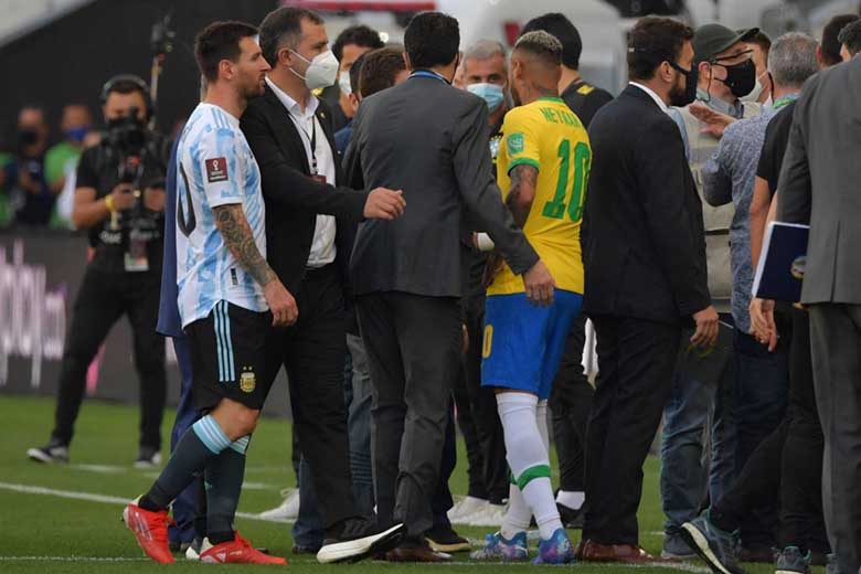 Toàn cảnh trận đấu thảm họa giữa Brazil và Argentina vòng loại World Cup 2022 - Ảnh 2