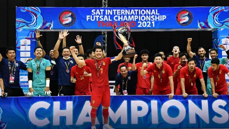 Thái Lan vô địch giải tập huấn trước thềm futsal World Cup 2021 - Ảnh 1