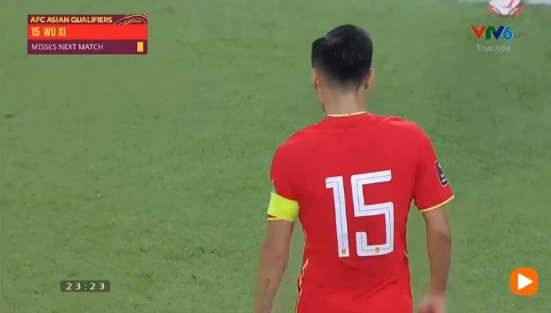Đội trưởng tuyển Trung Quốc vắng mặt ở trận gặp Việt Nam vì thẻ phạt - Ảnh 3
