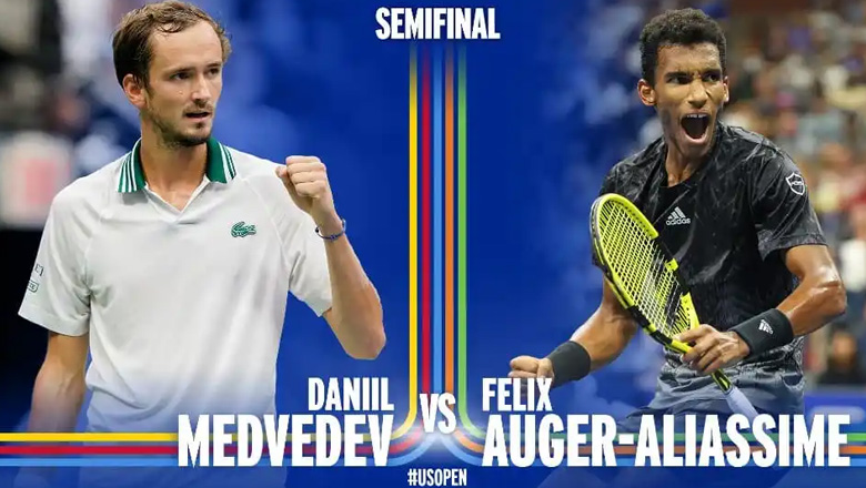 Nhận định tennis Medvedev vs Auger Aliassime - Bán kết US Open, 02h00 hôm nay 11/9 - Ảnh 1