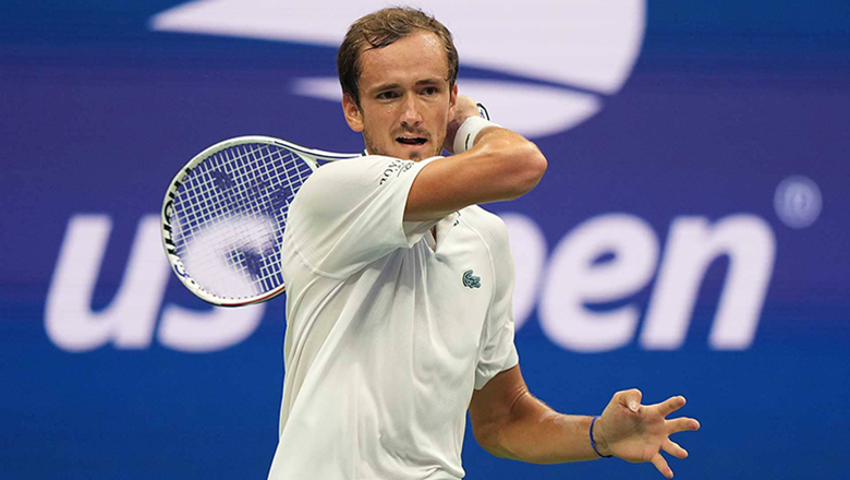 Medvedev chỉ thua 1 ván trước khi gặp Djokovic ở chung kết US Open 2021 - Ảnh 1