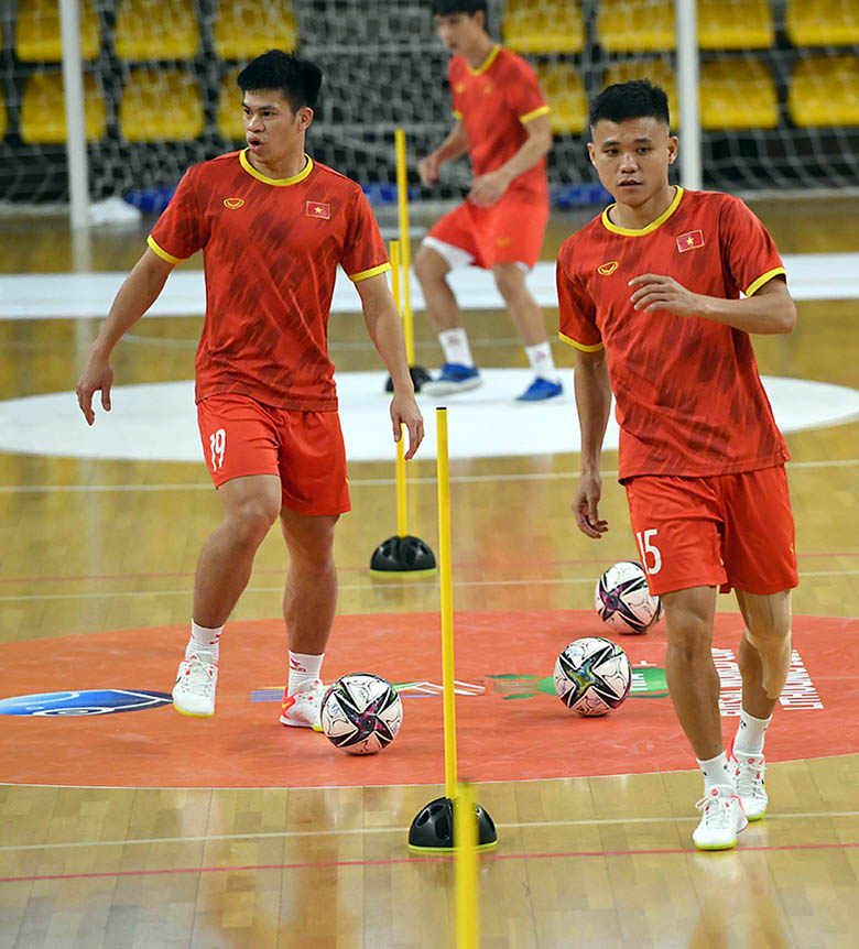 ĐT futsal Việt Nam hứng khởi tập luyện trước đại chiến với Panama ở World Cup - Ảnh 3