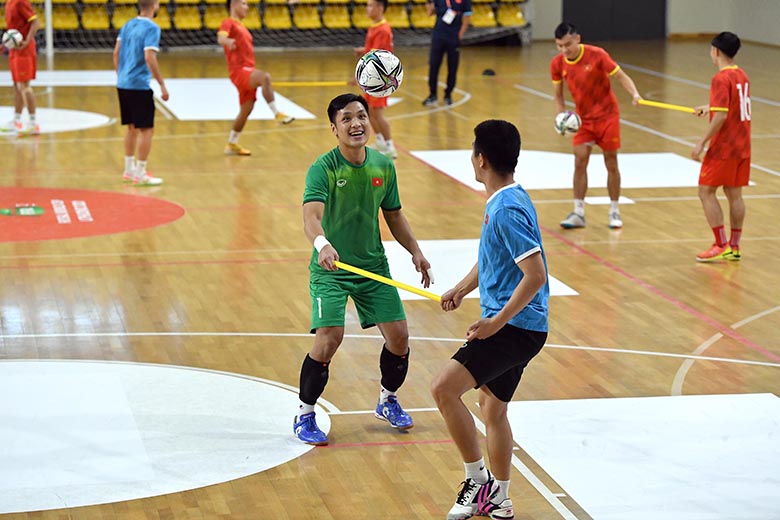 ĐT futsal Việt Nam hứng khởi tập luyện trước đại chiến với Panama ở World Cup - Ảnh 5