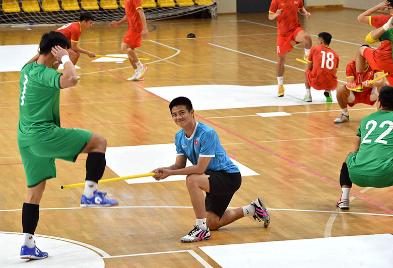 ĐT futsal Việt Nam hứng khởi tập luyện trước đại chiến với Panama ở World Cup - Ảnh 7