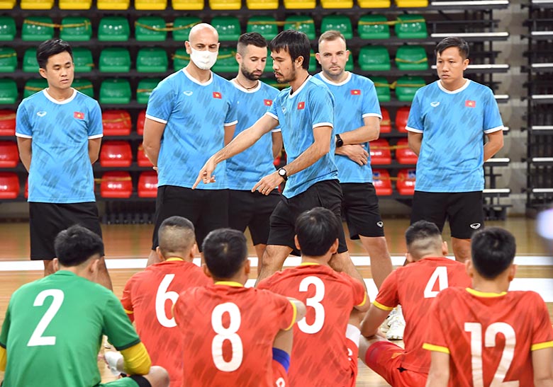 ĐT futsal Việt Nam hứng khởi tập luyện trước đại chiến với Panama ở World Cup - Ảnh 9