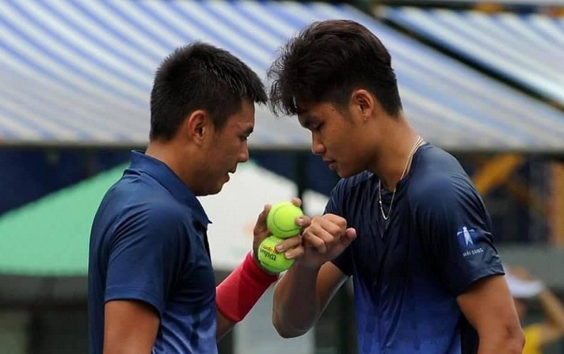 Lý Hoàng Nam thua trận, ĐT quần vợt Việt Nam vẫn thắng trận ra quân tại Davis Cup nhóm III khu vực Châu Á - Thái Bình Dương - Ảnh 1