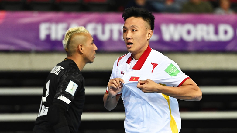 Minh Trí lập công, Futsal Việt Nam dẫn trước Panama - Ảnh 1