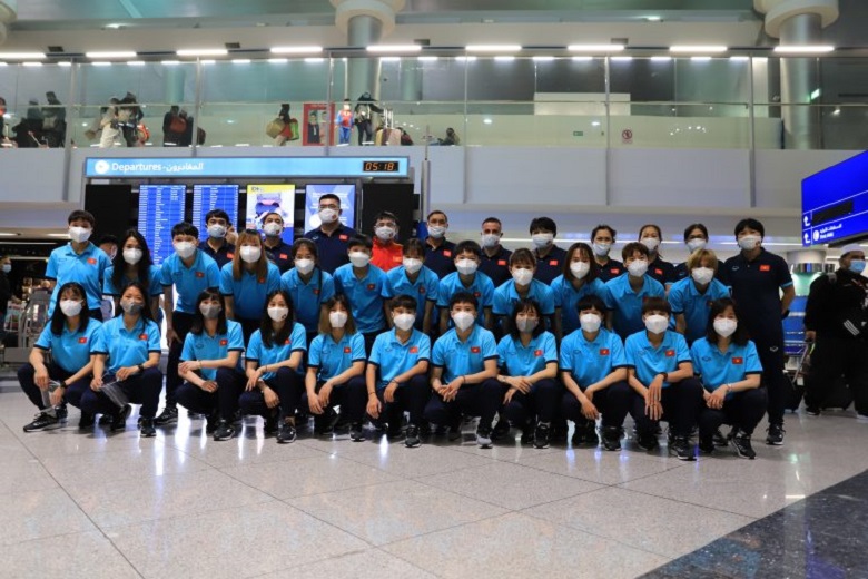 Đội tuyển nữ Việt Nam lên đường sang Tajikistan dự vòng loại Asian Cup 2022 - Ảnh 1