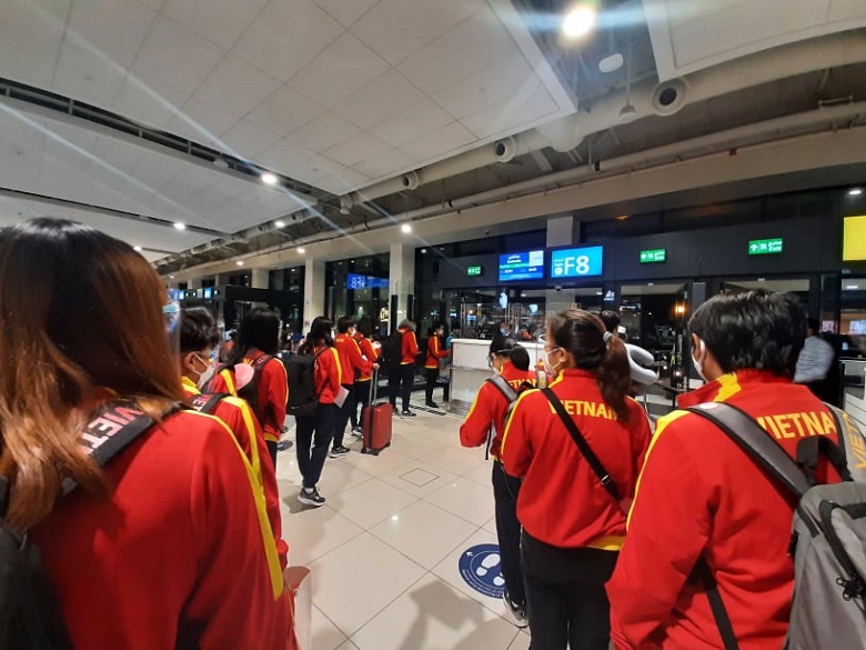 Đội tuyển nữ Việt Nam ổn định chỗ ở tại Tajikistan, sẵn sàng cho vòng loại Asian Cup 2022 - Ảnh 2